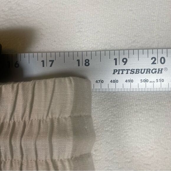 Quince New With Tags 100% Linen Wide Leg Pants Size XL - Picture 8 of 11